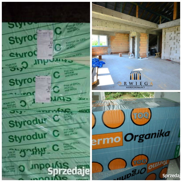 Styropian, gips i wapno to najpopularniejsze materiały budowlane