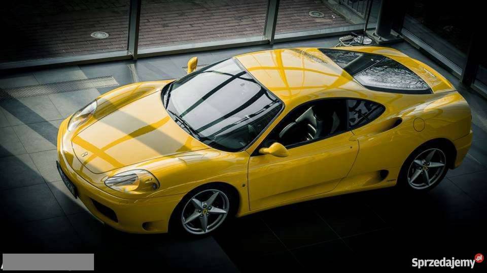 Żółte Ferrari