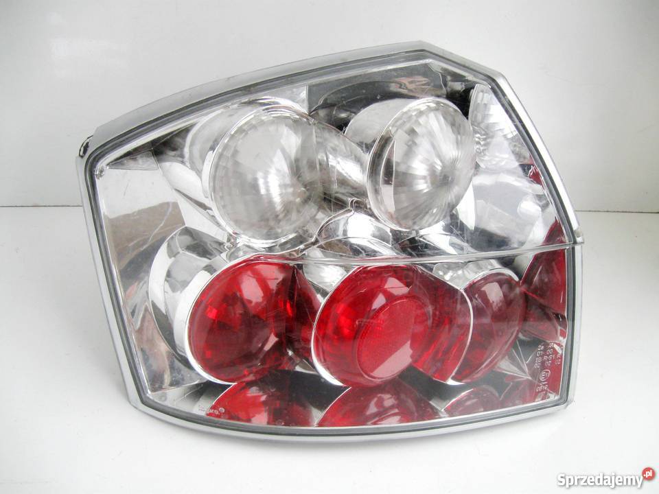 Lampa biało-czerwona