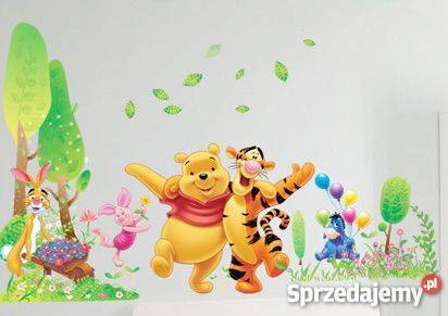 naklejka kubuś puchatek