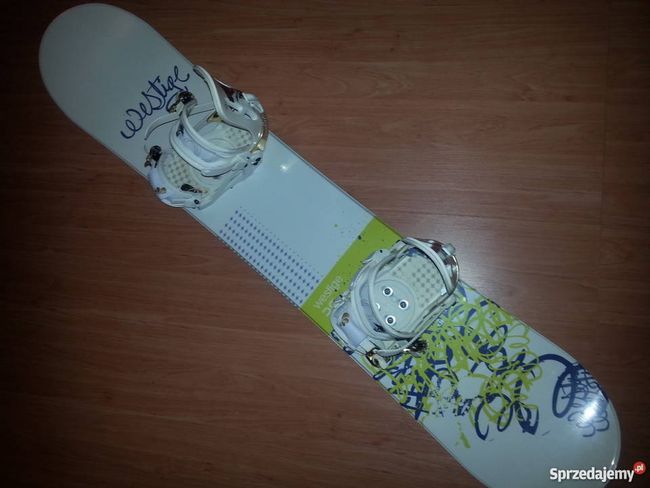 Zestaw snowboardowy damski