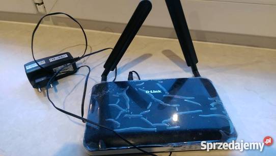 Zestaw obejmujący router D-link