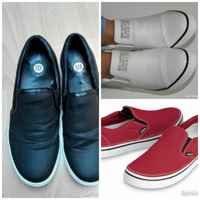 Slip on to ulubione grupy gwiazd