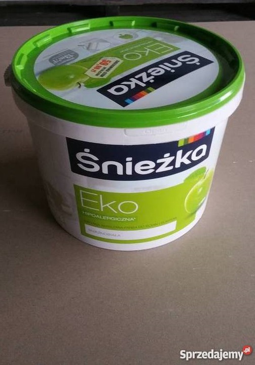Biała farba akrylowa