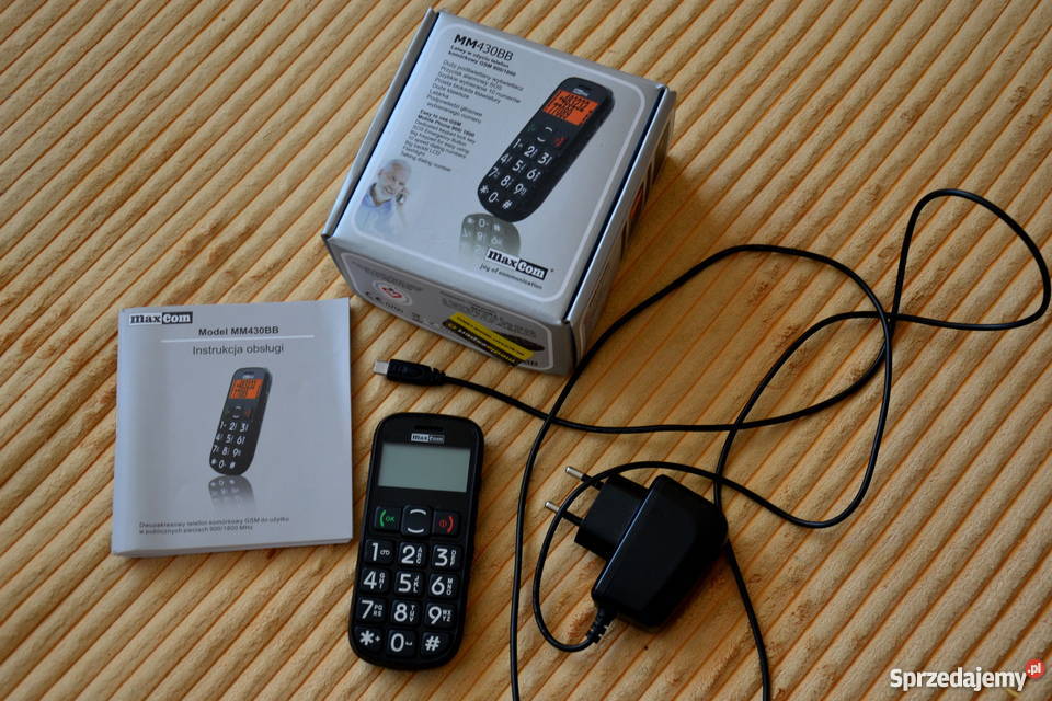 Telefon dla starszych osób